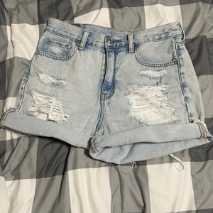 American eagle jean shorts